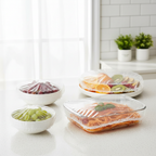 100Pcs- Reusable Food Storage Covers