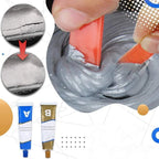2Pcs Set- Waterproof Heat Resistance Cold Weld Metal Repair Paste