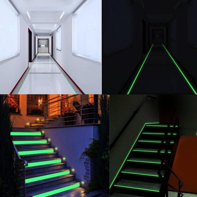 Luminous Safety Tape for Night Visibility