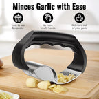 Stainless Steel Garlic Press