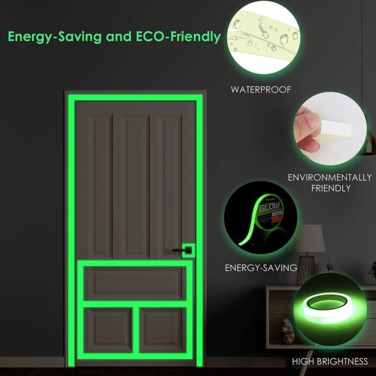 Luminous Safety Tape for Night Visibility