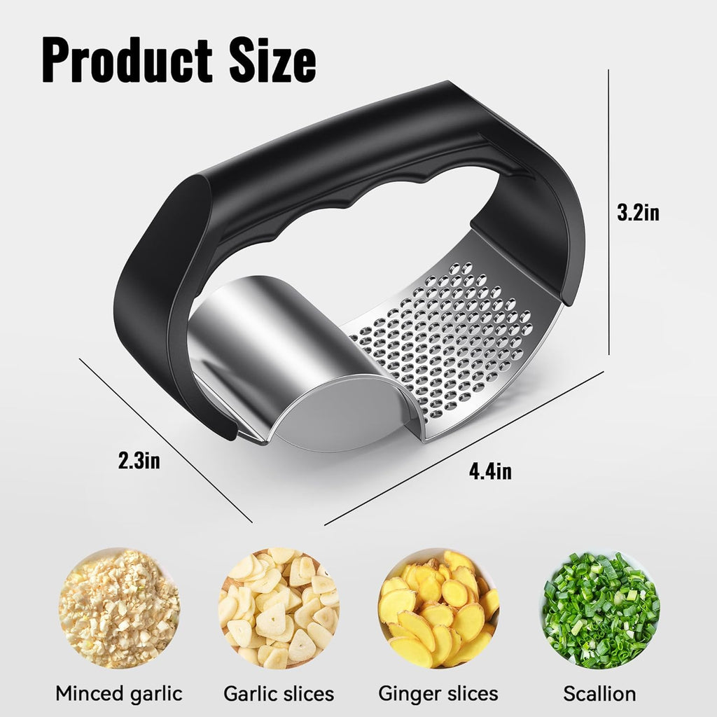 Stainless Steel Garlic Press