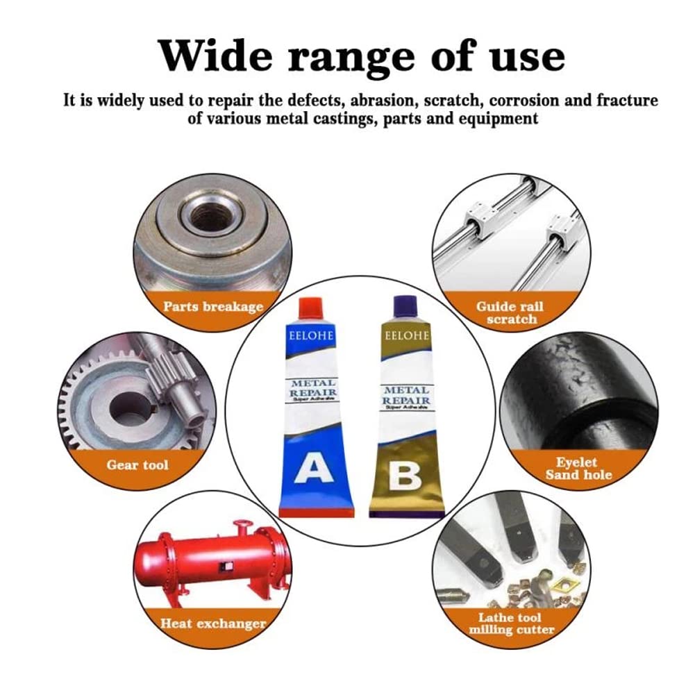 2 Pcs Set- Waterproof Heat Resistance Metal Repair Paste