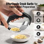 Stainless Steel Garlic Press
