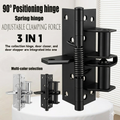 Automatic Closing 90° Hinge - Black