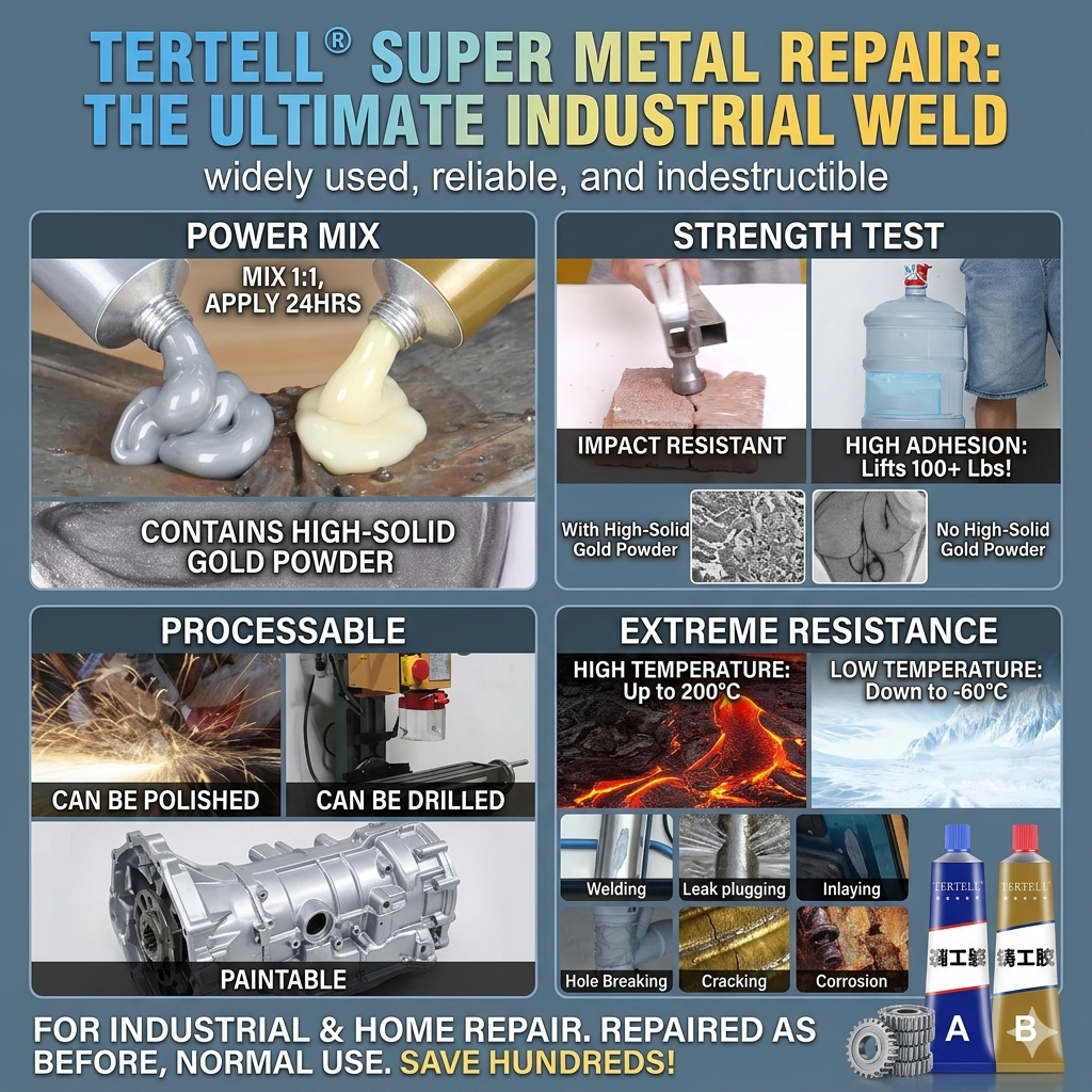 Waterproof Heat Resistance Metal Repair Paste