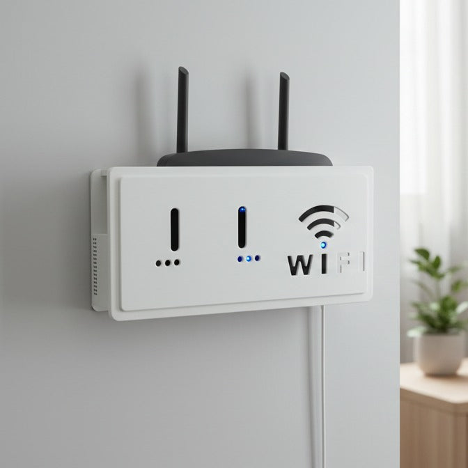 [1 Pc] Wi-Fi Router Organizer Box