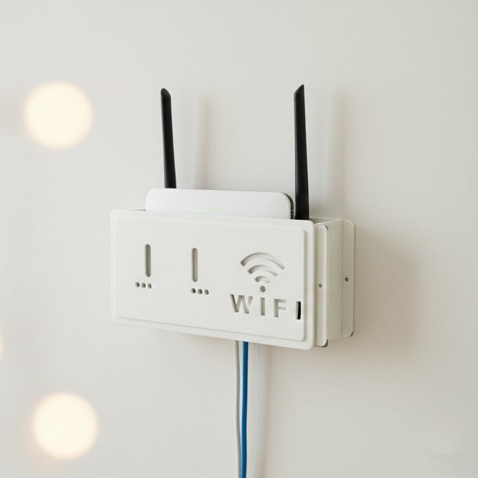 [1 Pc] Wi-Fi Router Organizer Box