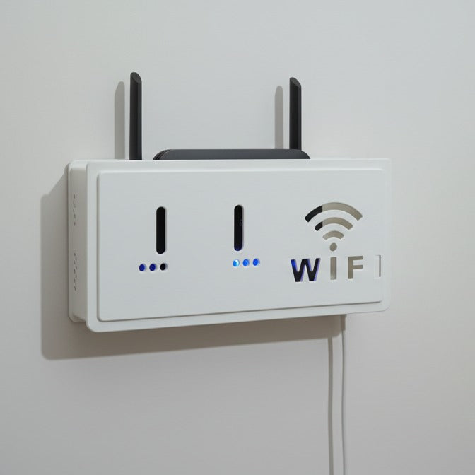 [1 Pc] Wi-Fi Router Organizer Box