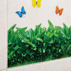 High-Quality Grass Butterfly Wall Sticker