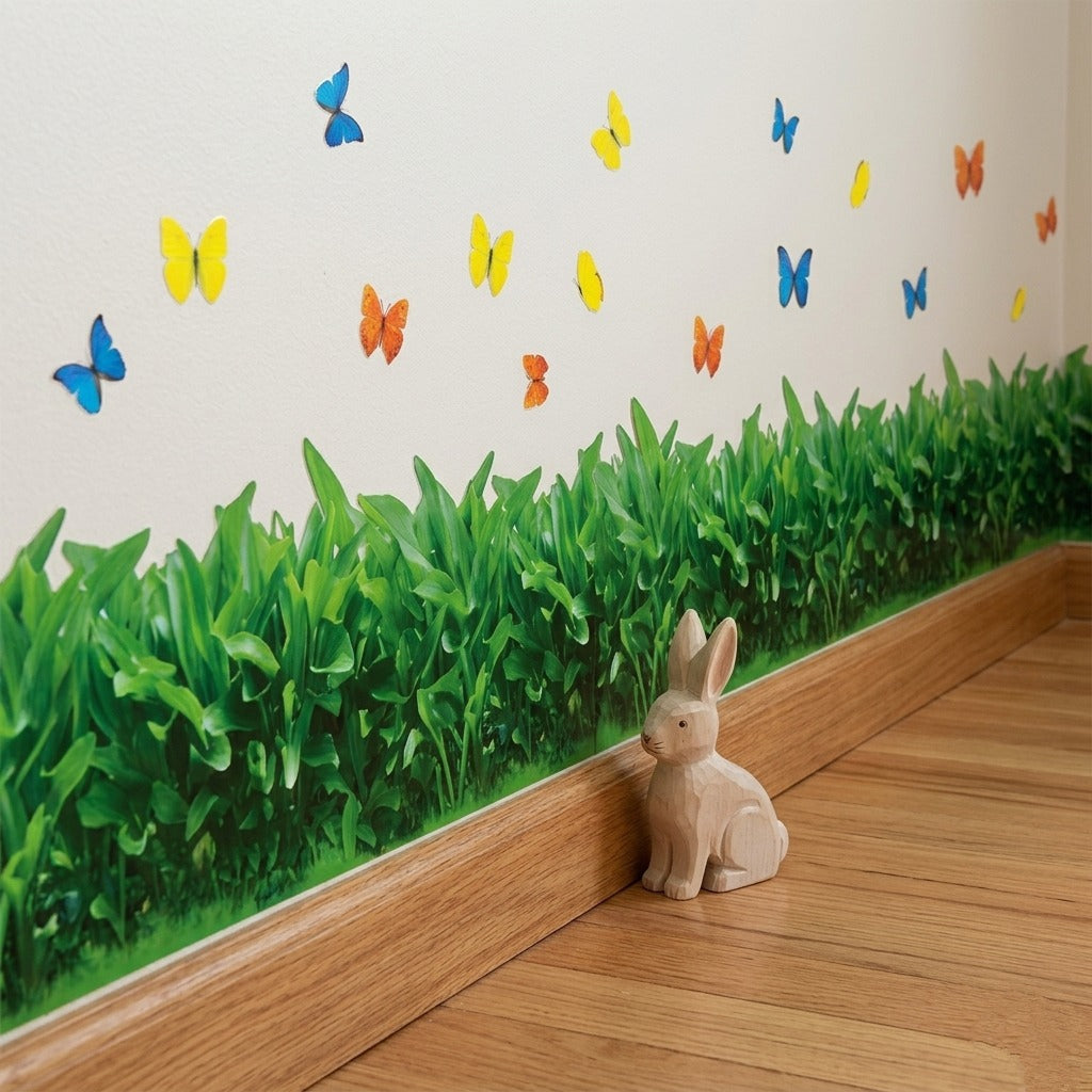 High-Quality Grass Butterfly Wall Sticker