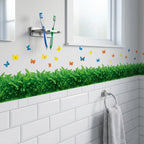 High-Quality Grass Butterfly Wall Sticker