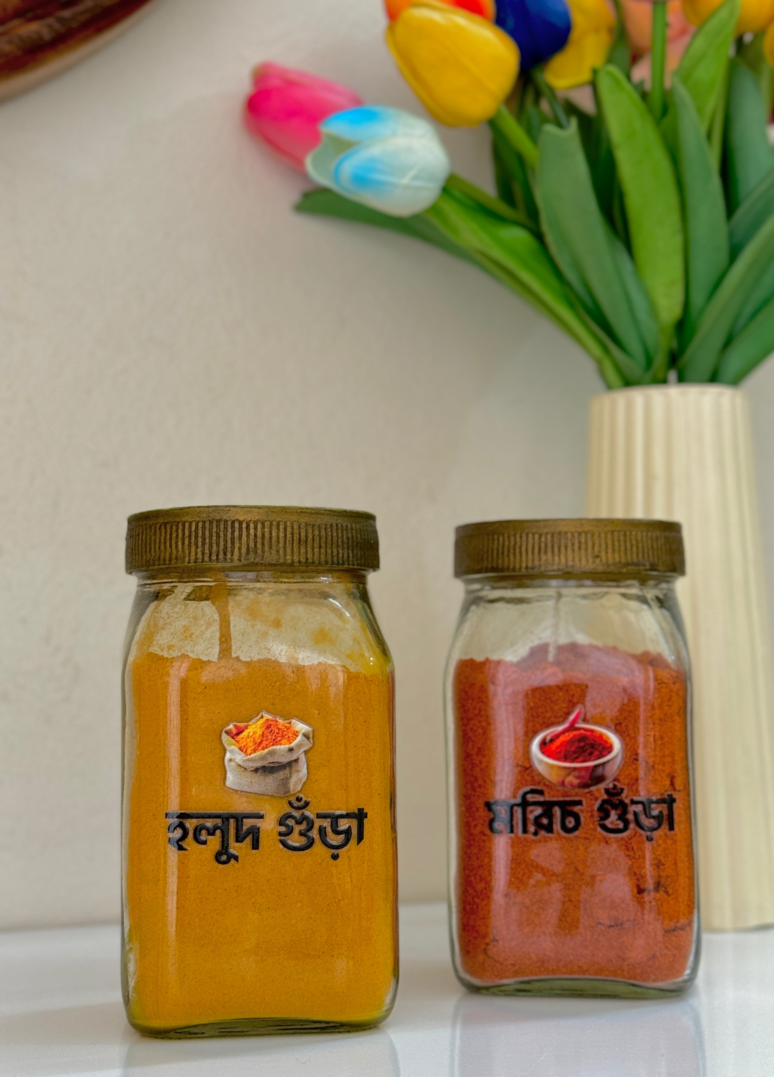 Bangla - Luxury Kitchen Label Stickers
