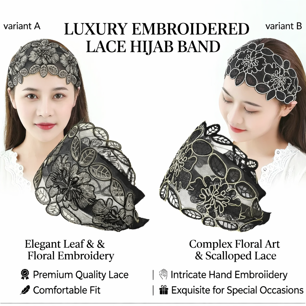 2 Set- Premium Hijab Band