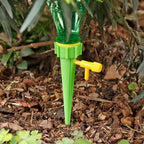 12 Pcs- Automatic Plant Self-Watering Spikes – Adjustable Drip Irrigation System 🌱