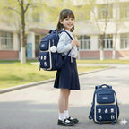 High-capacity Cute School Bag for Primary & High School -[Navy Blue]