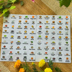 (Combo Bangla+English)- Permanent Kitchen Label Sticker