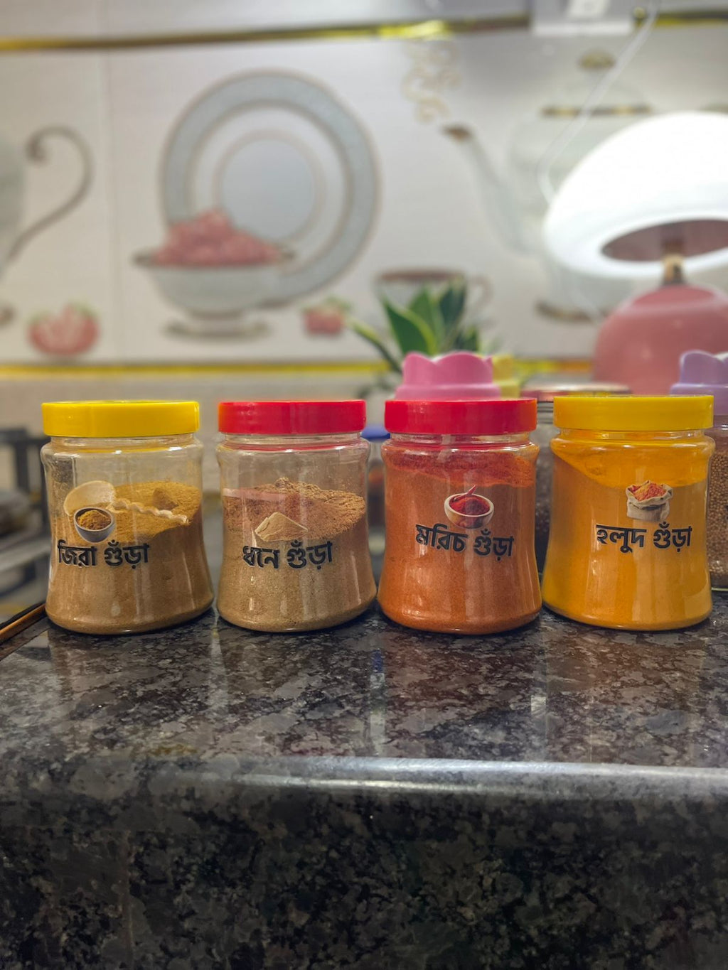 Bangla - Luxury Kitchen Label Stickers