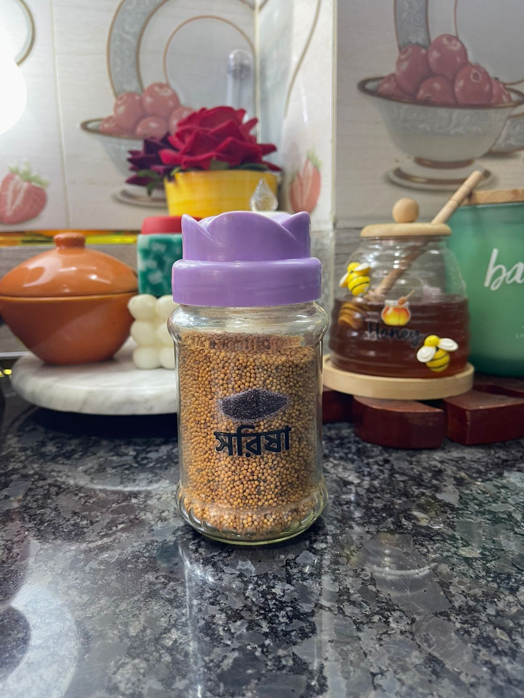(Combo Bangla+English)- Luxury Kitchen Label Stickers