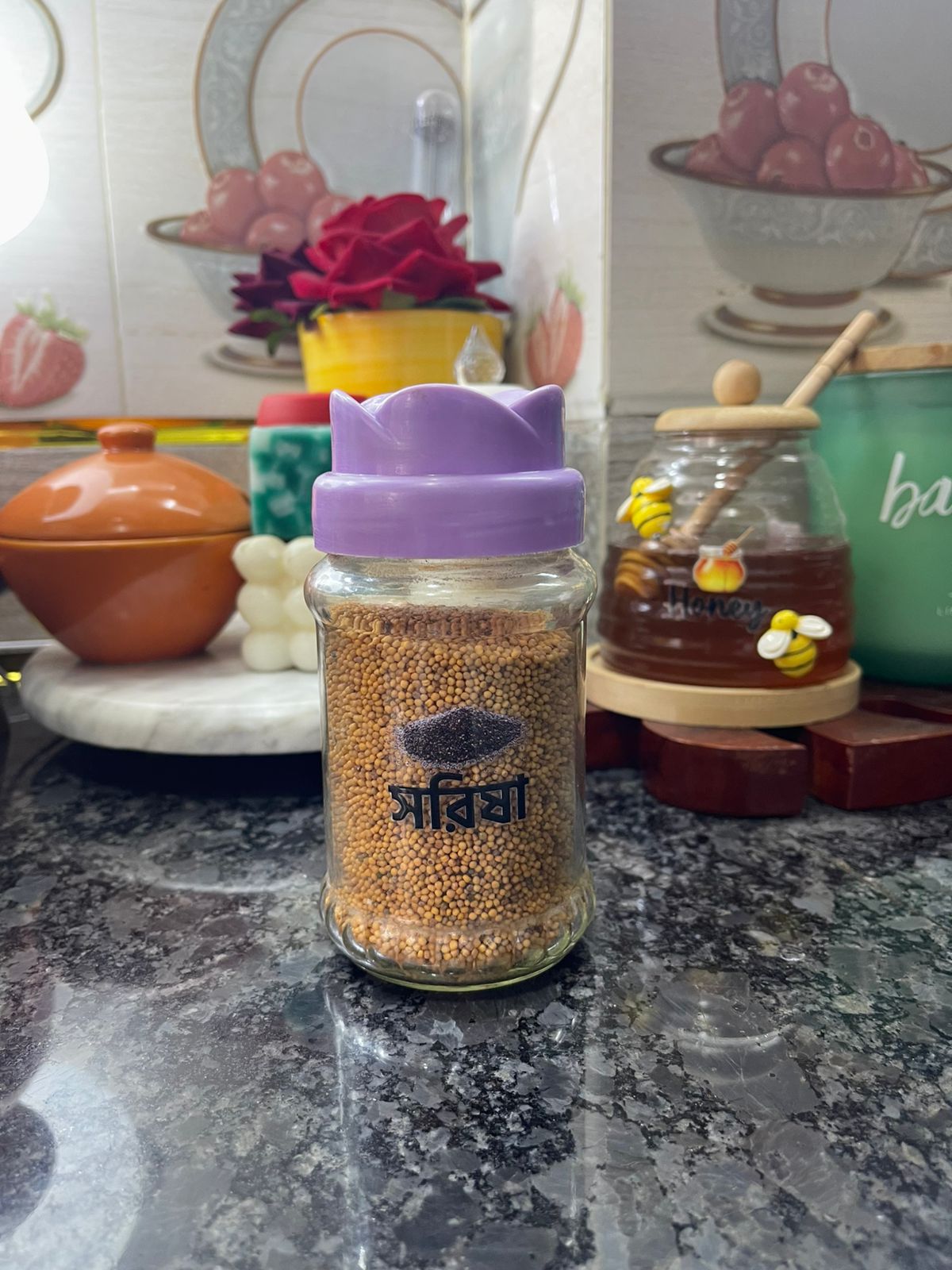 (Combo Bangla+English)- Premium Permanent Kitchen Label Sticker