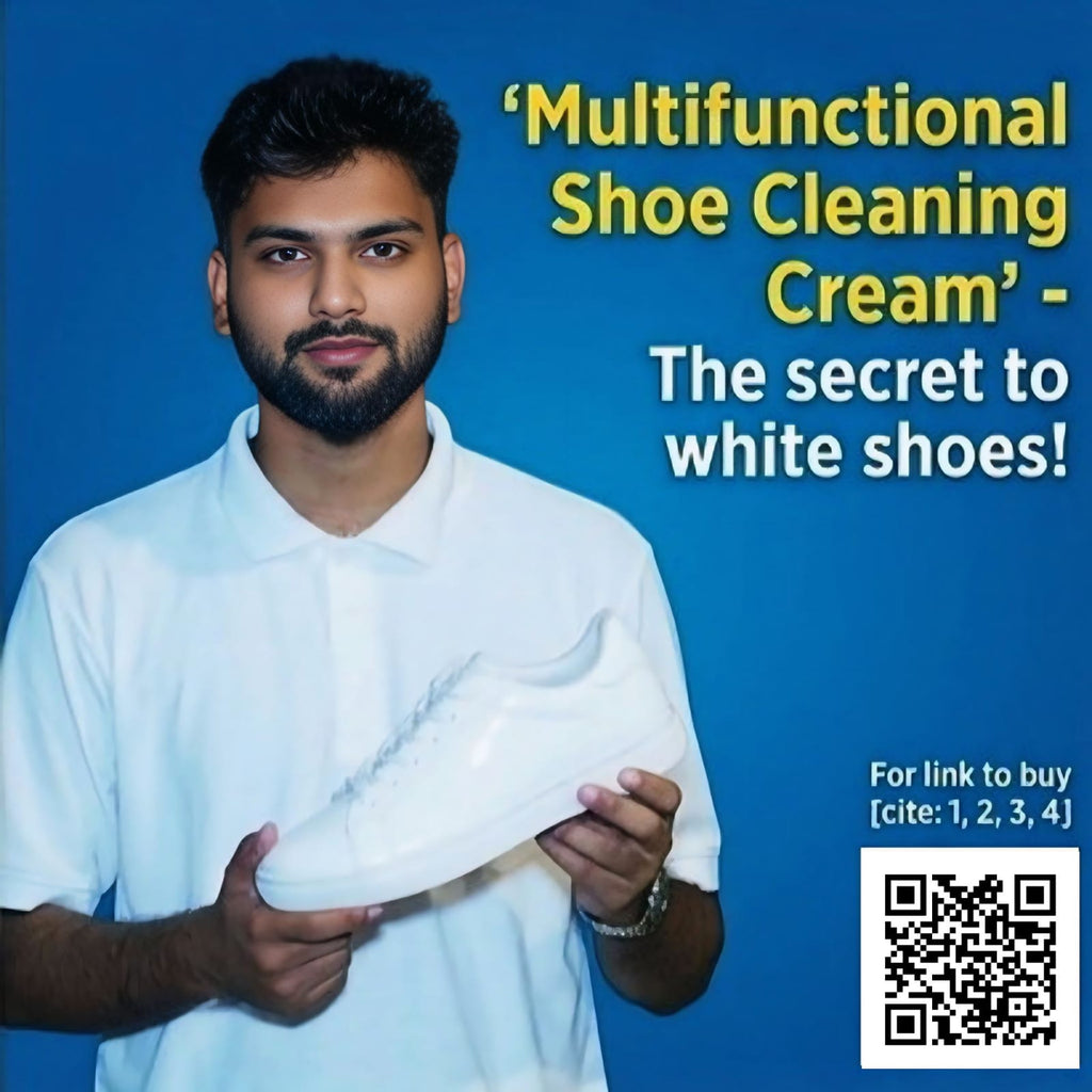2 Pcs Pack–  Multifunctional Shoe Cleaning Cream