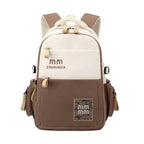 Luxury-Style School Bag -[Brown- Version 04]