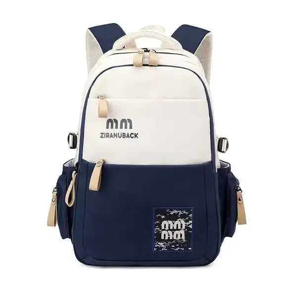 Luxury-Style School Bag -[Blue- Version 04]