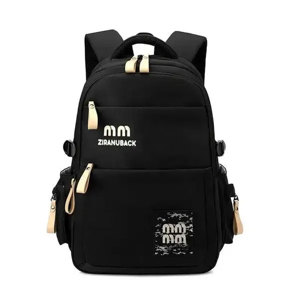 Luxury-Style School Bag -[Black- Version 04]