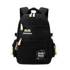 Luxury-Style School Bag -[Black- Version 04]
