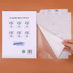 10 Pcs- Waterproof Self-Adhesive Transparent Book Cover