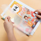 10 Pcs- Waterproof Self-Adhesive Transparent Book Cover
