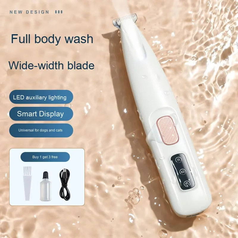 Pet Hair Trimmer with LED Display