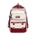 Luxury-Style Waterproof School Bag -[Maroon -Version 02]