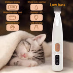 Pet Hair Trimmer with LED Display – Professional Grooming for Cats & Dogs