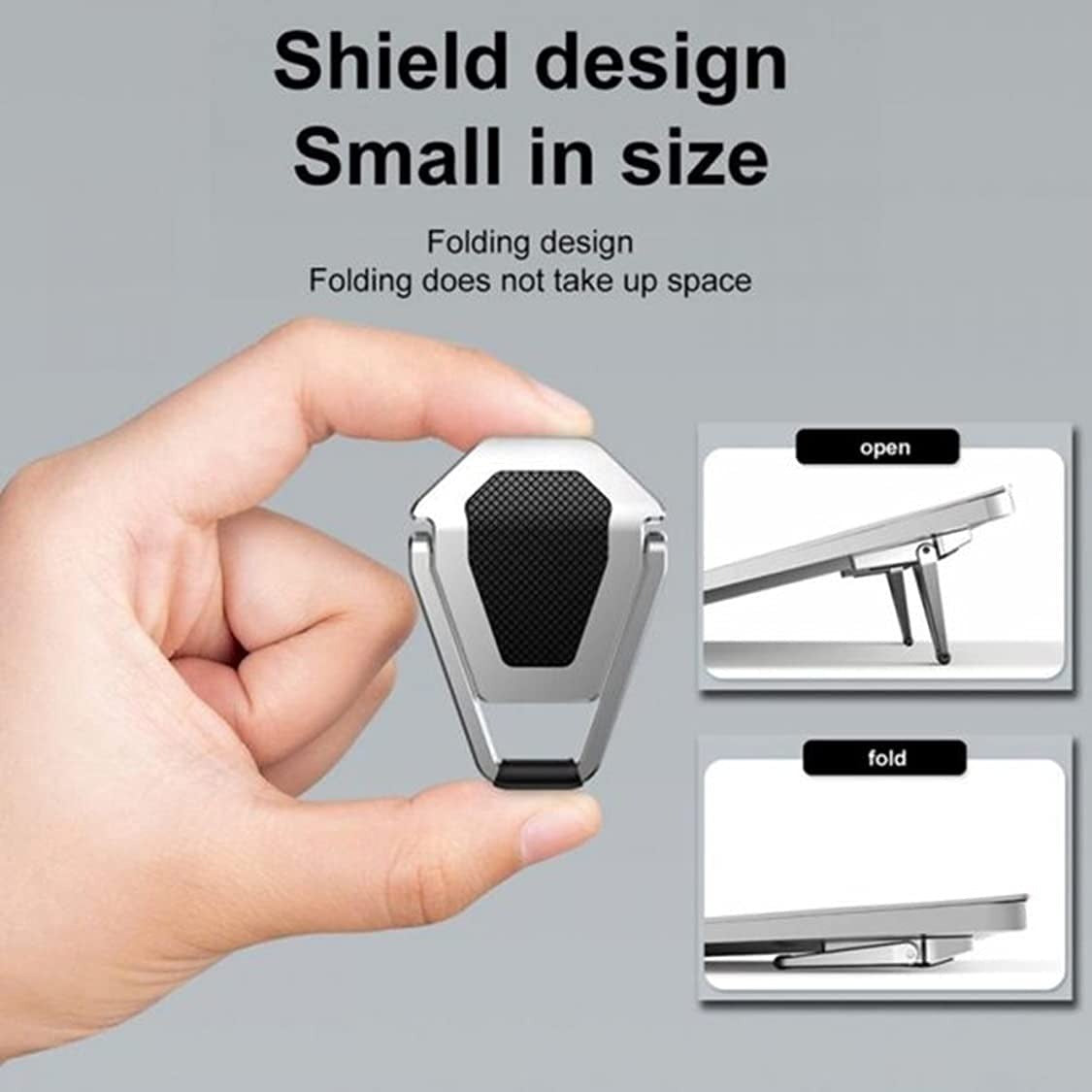 2 Pcs- Foldable Laptop Stand– Non-Slip Notebook Riser