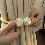 Camel (ক্যামেল) Luxury Magnetic Curtain Tie Backs (2 পিস সেট)