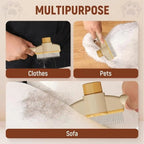 Stainless Steel Pet Grooming Brush- Dog and Cat Hair Remover