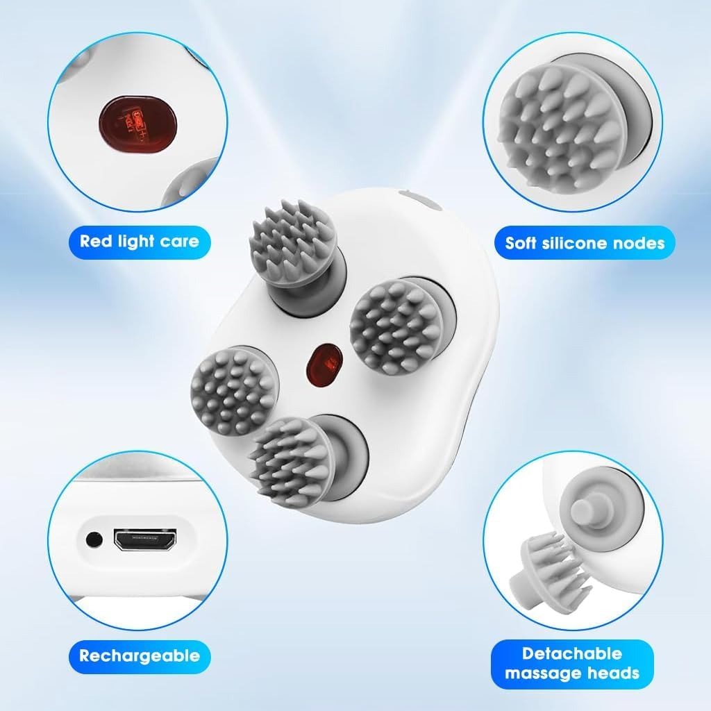 Smart Scalp & Body Massager – Full Body Relaxation Device