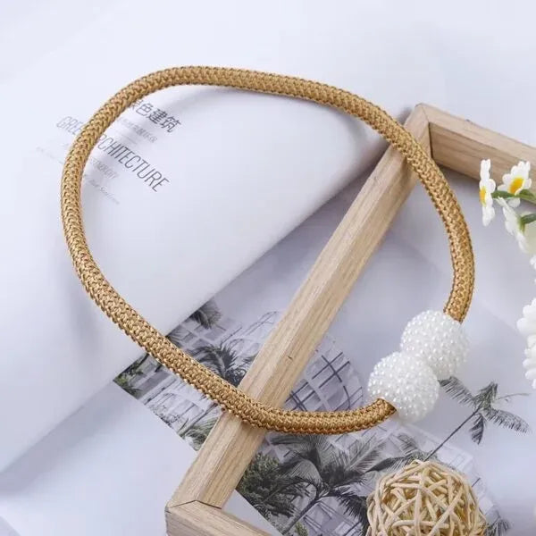 Master (মাস্টার) Luxury Magnetic Curtain Tie Backs (2 পিস সেট)