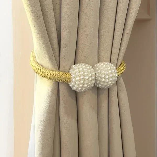 Master (মাস্টার) Luxury Magnetic Curtain Tie Backs (2 পিস সেট)