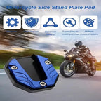 Blue- Aluminum Bike Kickstand Extender