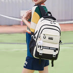 Luxury-Style Waterproof School Bag -[Black -Version 02]