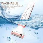 4-in-1 Women’s Electric Hair Remover – Face, Bikini, Nose & Body Trimmer