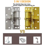 Automatic Closing 90° Hinge - Golden
