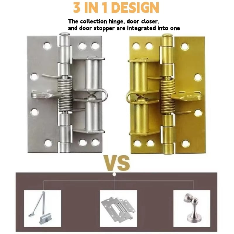 Automatic Closing 90° Hinge - Golden