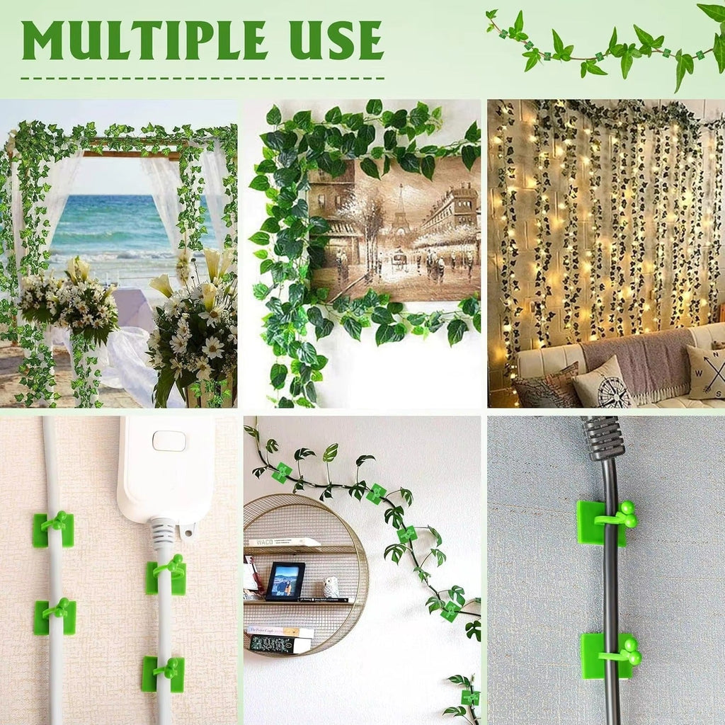 (50Pcs) Self-Adhesive Plant Climbing Clips
