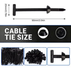 Nylon Cable Tie Buckle