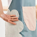 1PC Hand-wiping Apron Waterproof Oil-proof Unisex Kitchen Cooking Apron