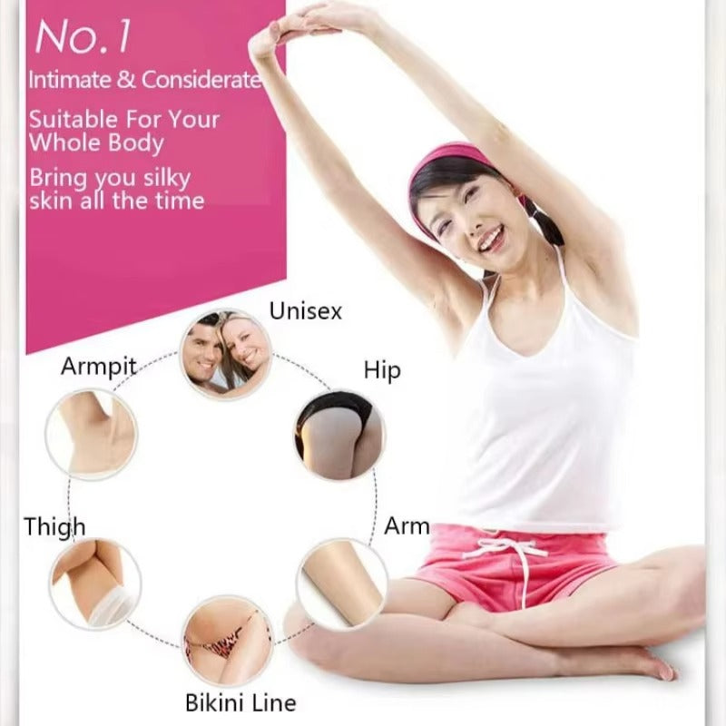 Portable Electric Hair Remover – USB Charging, Skin-Friendly Design