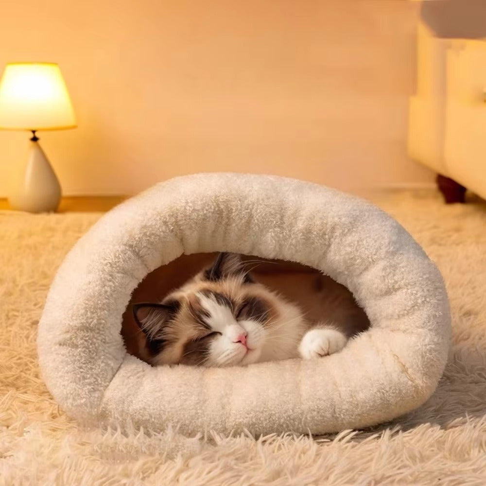 Premium Warm Cat Sleeping Bag -[Pink]